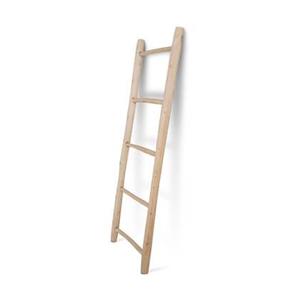 Thea teak houten ladder - 150 x 50 cm