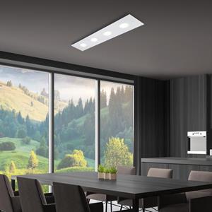 Helestra NOMI LED Deckenleuchte rechteckig 4-flammig, 5-5059.07