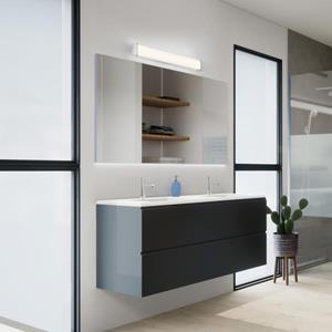 Helestra LED badkamer wandlamp Alla IP44 60cm chroom