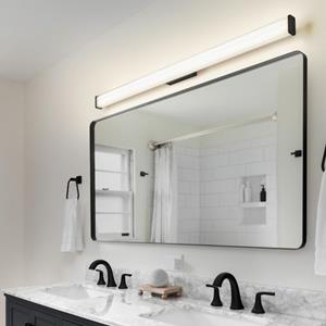 Helestra LED badkamer wandlamp Alla IP44 120cm zwart