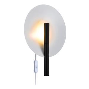 DFTP Wandlamp zwart wit met schakelaar en G9 fitting Design For The People 'Furiko'