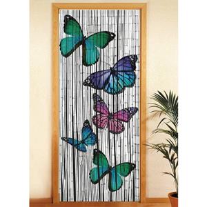Maximex Bambusvorhang Schmetterlinge, 90 x 200 cm