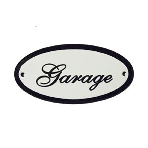 Emaigro Deurbordje ovaal garage emaille