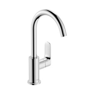 Einhebel-Waschtischmischer Rebris s 210 Schwenkauslauf m.Zugstange chrom , 72536000 - Hansgrohe