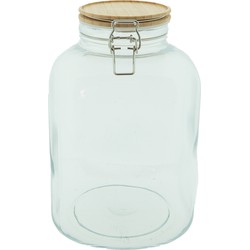 Clayre & Eef Voorraadpot 2800 ml Glas Voorraadbus