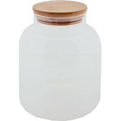 Clayre & Eef Voorraadpot 1200 ml Glas Voorraadbus