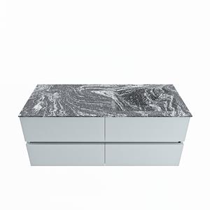 Mondiaz Vica Dlux badmeubel 120cm Clay - Cloud wastafel Lava rechts - met 1 kraangat
