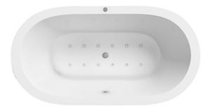 Jet-Line Whirlpool-Badewanne Whirlpool Badewanne MAGGIORE II schwarz