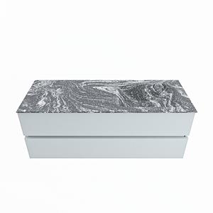 Mondiaz Vica Dlux badmeubel 130cm Clay - Cloud wastafel Lava rechts - met 1 kraangat