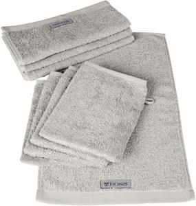 ROSS Handdoekenset Sinfonie bevat gastendoeken en washandjes (set, 8-delig)
