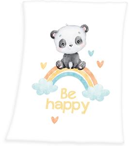 Baby Best Babydecke Regenbogen Panda, mit liebevollem Motiv