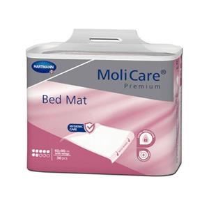 Hartmann MoliCare Premium Bed Mat Met Instopstrook - 7 Druppels - 60x90cm 30 Stuks