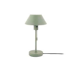 Leitmotiv  Table lamp Office Retro metal grayed jade
