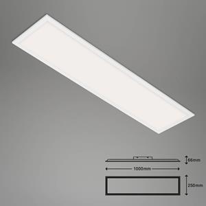 Briloner LED-Deckenlampe Piatto S dimmbar CCT weiß 100x25cm