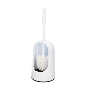 Forte Plastics Toiletborstels/wc-borstels met houder wit kunststof cm -