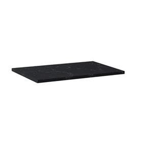 Royo Elita Wastafelblad 60cm Marquina Natuursteen Mat Zwart