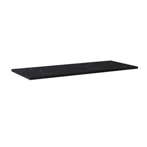 Royo Elita Wastafelblad 120cm Marquina Natuursteen Mat Zwart