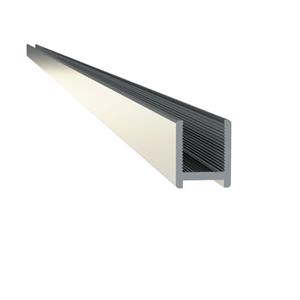 Sealskin Mix&match Vloerprofiel 1500mm Zilver Hoogglans Voor 8mm Veiligheidsglas