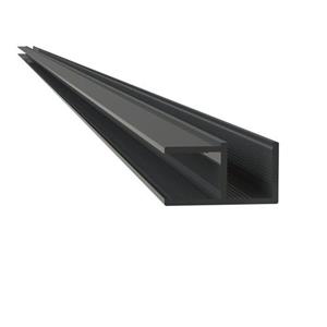 Sealskin Mix&match Hoekprofiel 2000mm Zwart Voor 8mm Veiligheidsglas