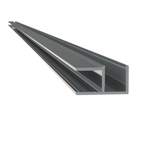 Sealskin Mix&match Hoekprofiel 2000mm Rvs Uitstraling Voor 8mm Veiligheidsglas