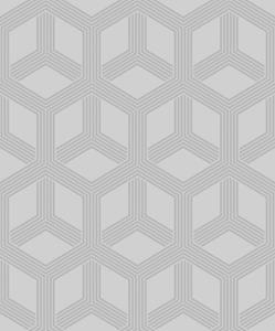 Dutch Wallcoverings Behang Galactik Dessin Grijs L842-09