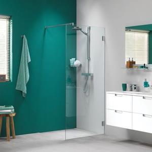 Sealskin I Am Walk In Type A3 (divider) 601-700mm Chroom/zilver Hoogglans |8mm Helder Veiligheidsglas + Antikalk