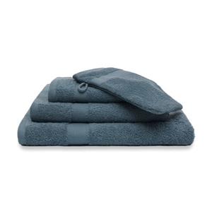 Vandyck Prestige Plain Faded Denim Gastendoekje 40x60