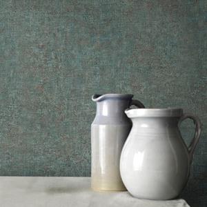 DecoMode Vliesbehang Rusty Blauw-grijs
