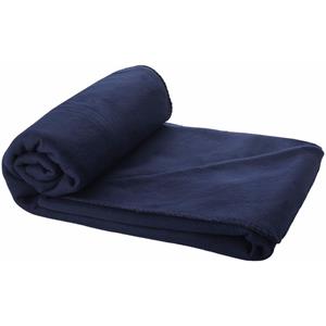 Fleece deken navy 150 x 120 cm -