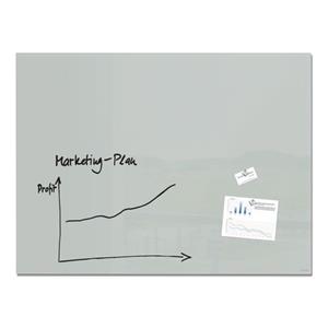 Sigel Glas-Whiteboard Artverum 120x90x1,8cm grau