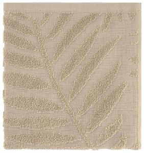 HEMA Keukendoek 50x50 Katoen Bladeren Beige (zand)