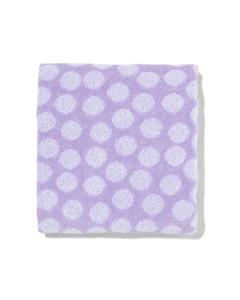 HEMA Keukendoek 50x50 Katoen Lila Met Stippen (lila)