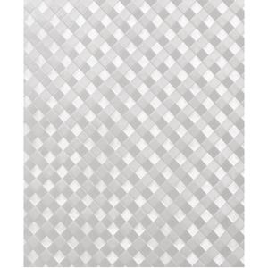 Patifix 3x Stuks raamfolie gevlochten semi transparant 45 cm x 2 meter statisch -