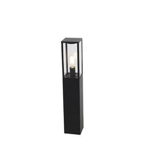 QAZQA Industrielle Außenlampe schwarz 80 cm IP44 - Charlois