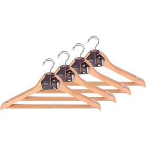 12x Houten kledinghangers -