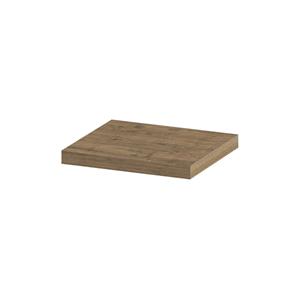 INK 35d wandplank - 40x35x3.5cm - voorzijde afgekant - tbv nis - MFC Naturel eiken 1258890