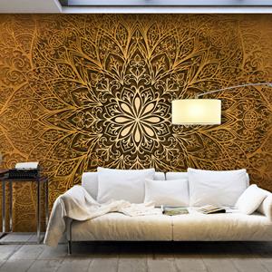 Karo-art Zelfklevend fotobehang - Heilige mandala, 8 maten, premium print