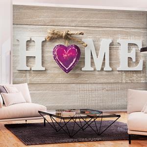 Karo-art Zelfklevend fotobehang - Home, Thuis met liefde, premium print, 8 maten