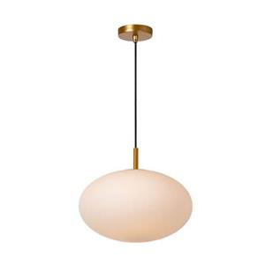 Lucide - Pendelleuchten - 1xE27 - Opal elysee