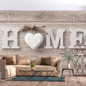 Karo-art Zelfklevend fotobehang - Home, Thuis met liefde, premium print, 8 maten