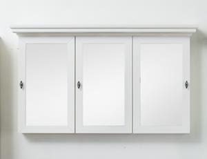 Sanifun spiegelkast Flodder 132 x 75 Wit.