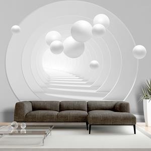 Karo-art Fotobehang - 3D Tunnel, premium print vliesbehang