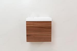 SaniGoods Minimo fontein onderkast 40cm walnut