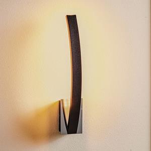 Euluna LED-wandlamp Umbra indirect stralend zwart