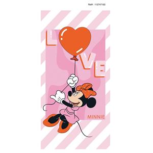 4kidsonly.eu Minnie Mouse Strandlaken Katoen - Love Balloon
