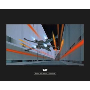 Komar Poster "Star Wars Classic RMQ Death Star Trench", Star Wars, (1 St.), Kinderzimmer, Schlafzimmer, Wohnzimmer