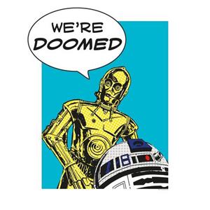 Komar Poster "Star Wars Classic Comic Quote Droids", Star Wars, (1 St.), Kinderzimmer, Schlafzimmer, Wohnzimmer