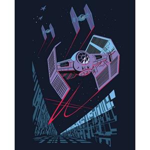 Komar Poster "Star Wars Classic Vector TIE-Fighter", Star Wars, (1 St.), Kinderzimmer, Schlafzimmer, Wohnzimmer