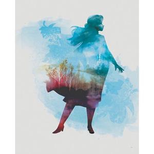 Komar Poster Frozen Anna aquarel