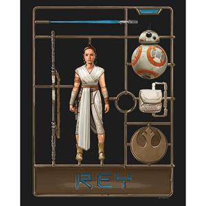 Komar Poster Star Wars Toy Rey